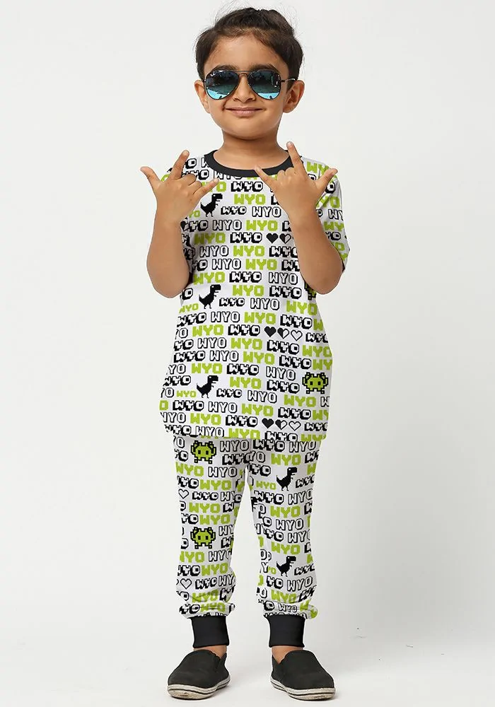 WYO T-Rex Game Kids Coord Set JOG